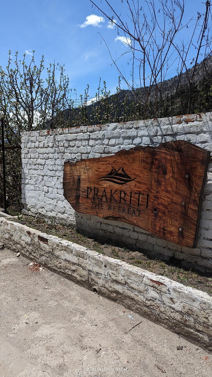 Hotel Prakriti-The Retreat à Harsil Extérieur photo